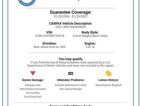 Used 2024 Jeep Wagoneer 4WD w/ Premium Group I image 38