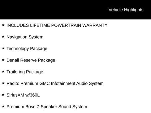 Used 2023 GMC Sierra 1500 Denali w/ Denali Reserve Package AWD/4WD image 10