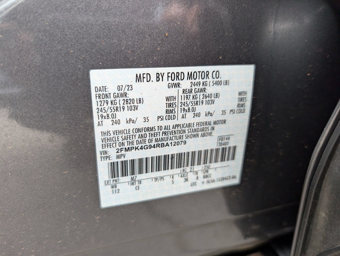 Used 2024 Ford Edge SE w/ Black Appearance Package AWD/4WD image 25
