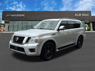 Used 2019 Nissan Armada Platinum w/ Captain's Chairs Package RWD video 1