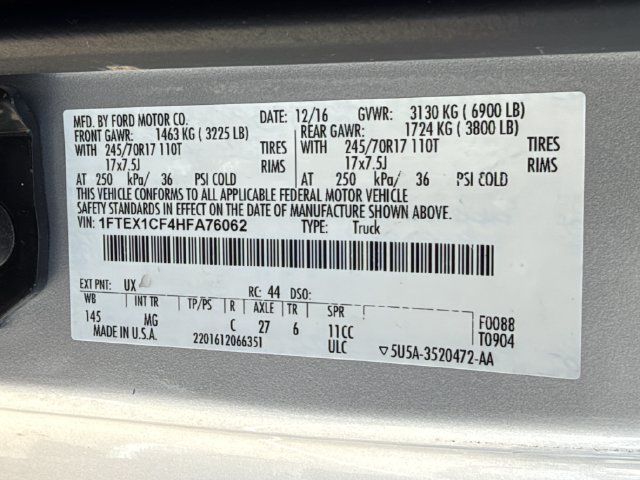 Used 2017 Ford F150 XLT w/ Equipment Group 301A Mid RWD image 25