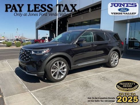 Used 2025 Ford Explorer Platinum w/ Ultimate Package AWD/4WD image 1