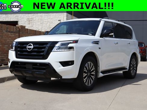 Used 2022 Nissan Armada SL w/ Midnight Edition Package RWD image 1