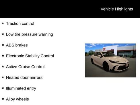 Used 2025 Toyota Camry SE image 3