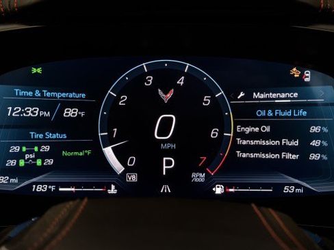 Used 2024 Chevrolet Corvette Stingray Premium Cpe w/ Z51 Performance Package RWD image 12