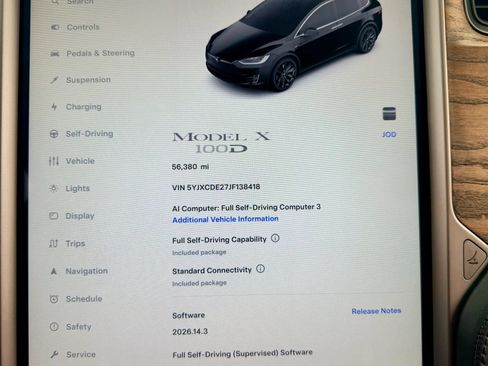 Used 2018 Tesla Model X 75D AWD/4WD image 75