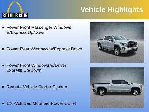 Used 2019 GMC Sierra 1500 SLT w/ SLT Premium Package image 24