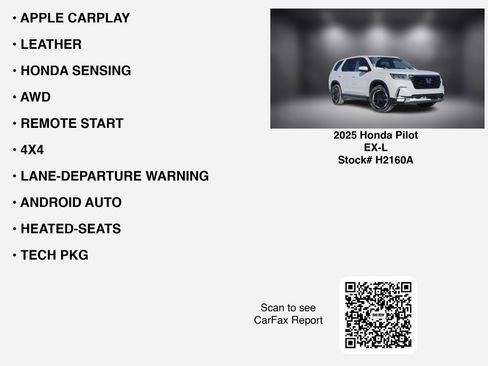 Used 2025 Honda Pilot EX-L image 7