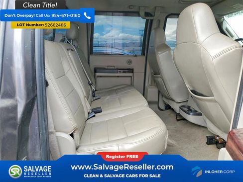 Used 2008 Ford F350 4x4 Crew Cab Super Duty image 13