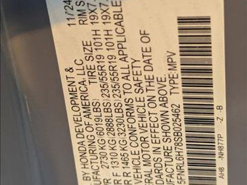 Certified 2025 Honda Odyssey Sport-L image 26