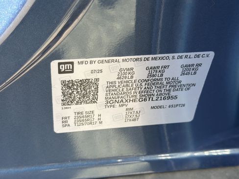 Used 2026 Chevrolet Equinox LT w/ Convenience Package II FWD image 31