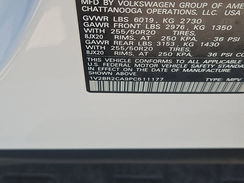 Certified 2023 Volkswagen Atlas SEL AWD/4WD image 8