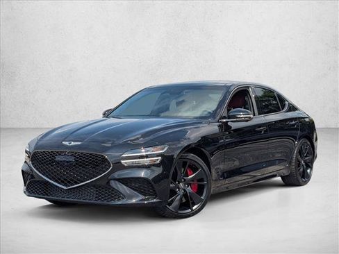 Used 2023 Genesis G70 3.3T w/ Sport Prestige Package RWD image 1