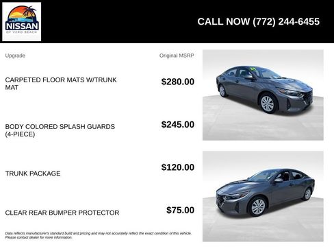 Used 2024 Nissan Sentra S w/ Trunk Package FWD image 6