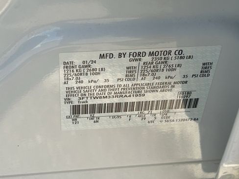 Used 2024 Ford Maverick Lariat FWD image 32