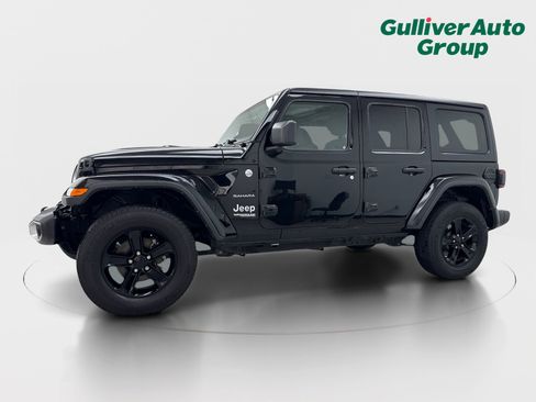 Used 2021 Jeep Wrangler Unlimited Sahara AWD/4WD image 2