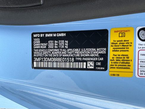 Used 2024 BMW M2 w/ Lighting Package RWD image 46