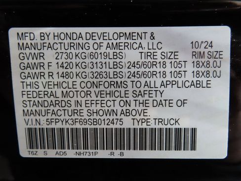 Used 2025 Honda Ridgeline TrailSport image 61