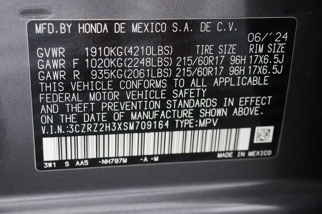 Used 2025 Honda HR-V LX image 27