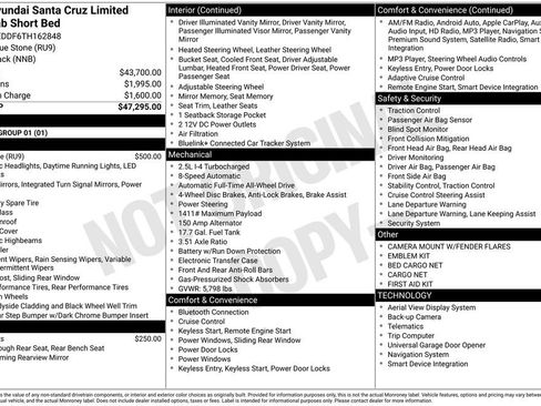 New 2026 Hyundai Santa Cruz Limited image 5