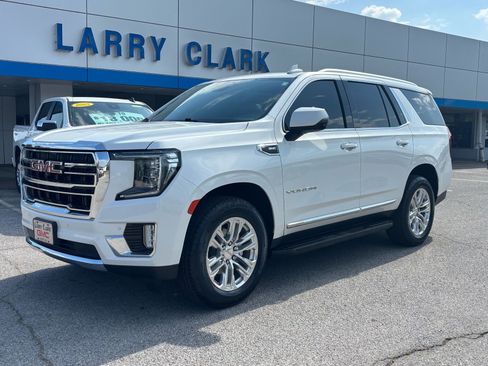 Certified 2023 GMC Yukon SLT w/ SLT Luxury Package RWD image 1