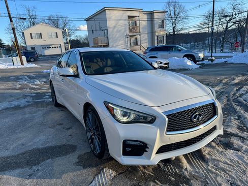 Used 2016 INFINITI Q50 Red Sport 400 image 5