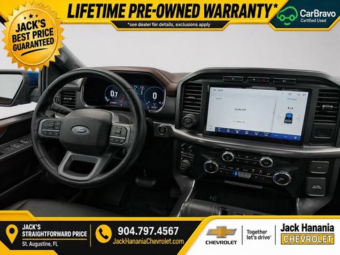 Used 2023 Ford F150 Lariat w/ Equipment Group 502A High AWD/4WD image 23