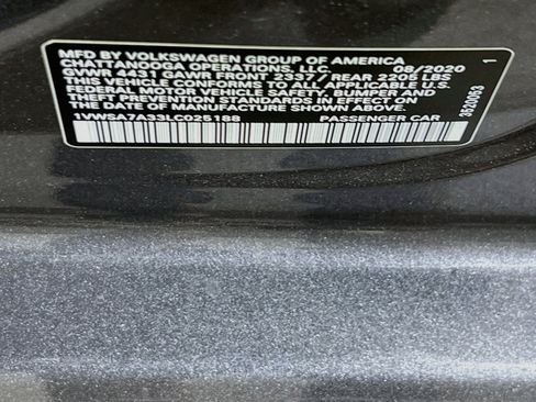 Used 2020 Volkswagen Passat 2.0T SE image 30