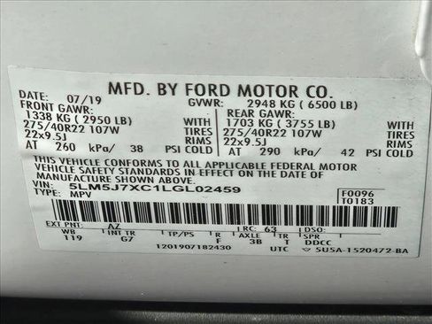 Used 2020 Lincoln Aviator Reserve w/ Equipment Group 202A image 18