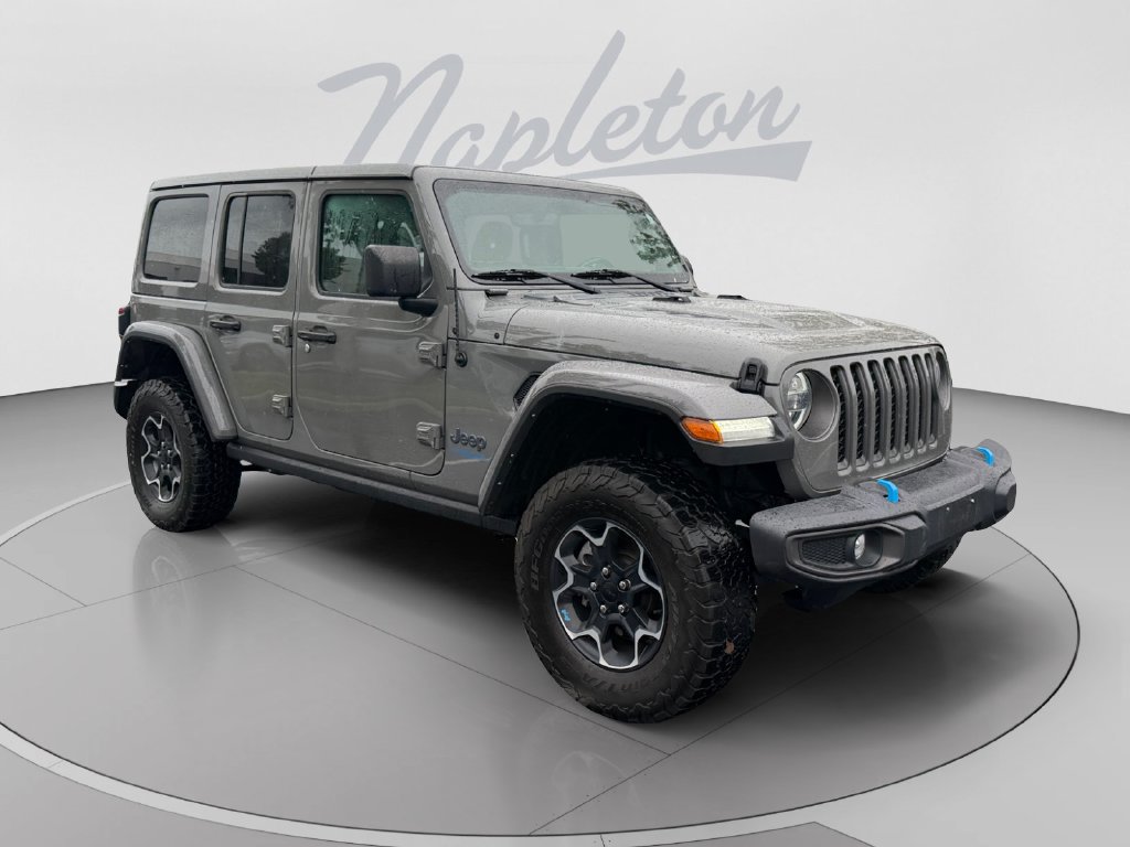 Used 2022 Jeep Wrangler Unlimited Rubicon 4xe w/ Cold Weather Group AWD/4WD image 8