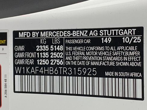 Used 2026 Mercedes-Benz C 300 4MATIC Sedan image 21