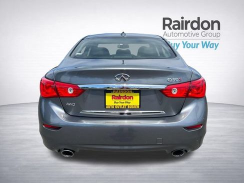 Used 2017 INFINITI Q50 Red Sport 400 AWD/4WD image 6