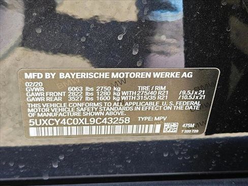 Used 2020 BMW X6 sDrive40i w/ Executive Package image 23