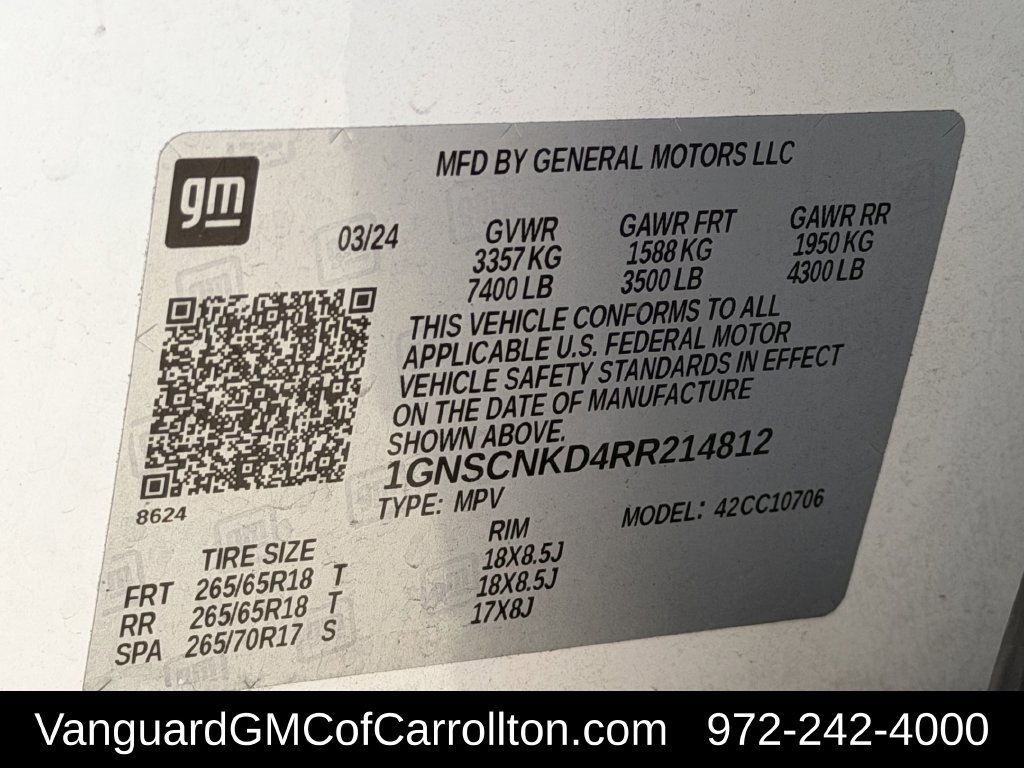 Used 2024 Chevrolet Tahoe LT RWD image 37