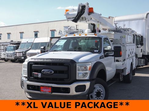 Used 2013 Ford F550 2WD Regular Cab Super Duty w/ Payload Upgrade Pkg image 4