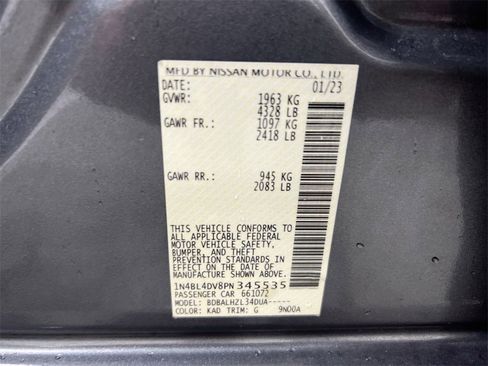 Used 2023 Nissan Altima 2.5 SV image 27