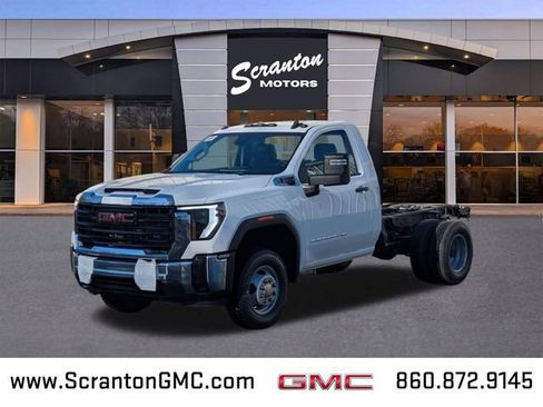 New 2026 GMC Sierra 3500 Pro w/ Snow Plow Prep Package AWD/4WD image 1