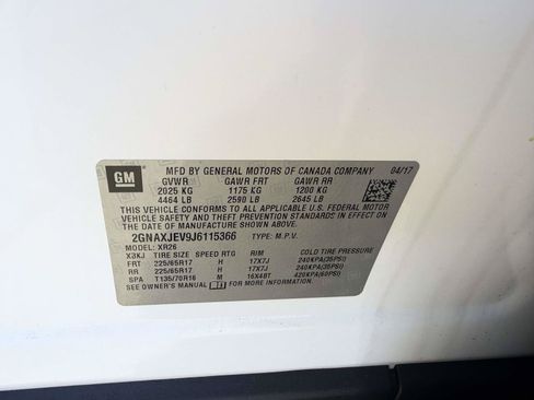 Used 2018 Chevrolet Equinox LT FWD image 15
