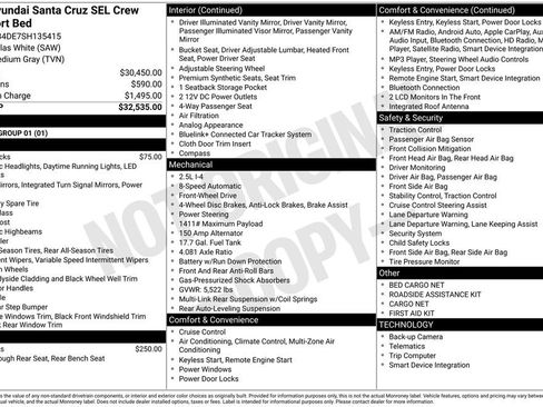 Used 2025 Hyundai Santa Cruz SEL image 4