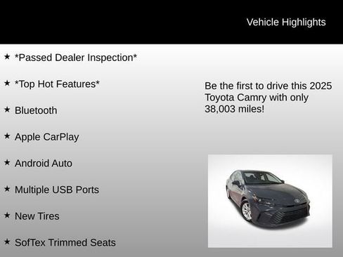 Certified 2025 Toyota Camry LE image 6