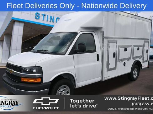 Used 2026 Chevrolet Express 3500 w/ Power Convenience Package RWD image 1