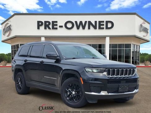 Used 2021 Jeep Grand Cherokee L Laredo w/ Luxury Tech Group I RWD image 1