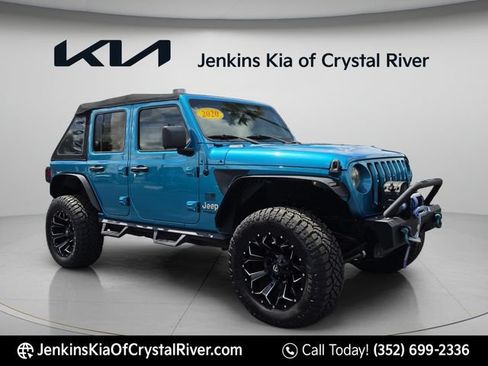 Used 2020 Jeep Wrangler Unlimited Sport AWD/4WD image 2