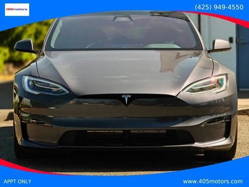 Used 2021 Tesla Model S Plaid AWD/4WD image 3