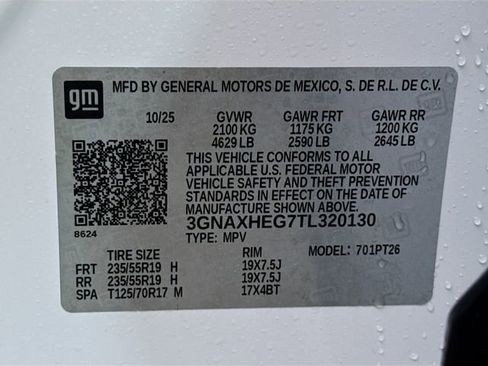 New 2026 Chevrolet Equinox LT image 32