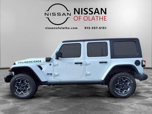 Used 2022 Jeep Wrangler Unlimited Rubicon 4xe w/ Steel Bumper Group image 18