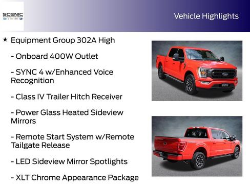 Used 2023 Ford F150 XLT w/ Equipment Group 302A High AWD/4WD image 5