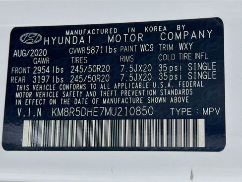 Used 2021 Hyundai Palisade Limited w/ Cargo Package AWD/4WD image 37