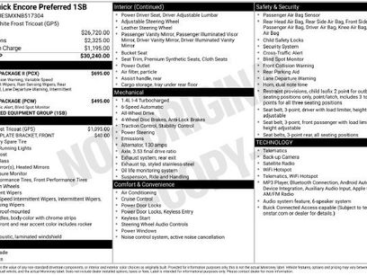 Used 2022 Buick Encore Preferred w/ Safety Package II