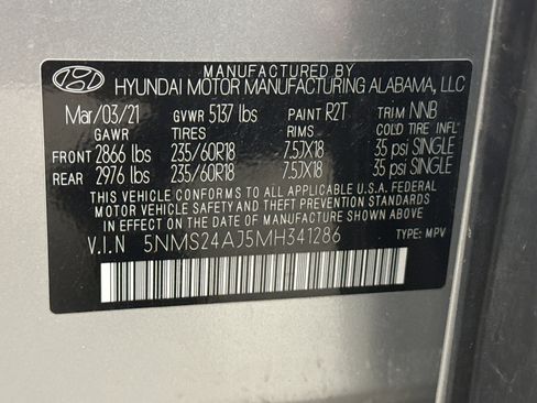 Used 2021 Hyundai Santa Fe SEL FWD image 11